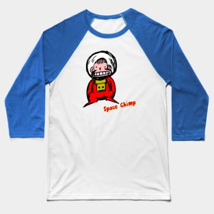 Space Chimp Baseball T-Shirt